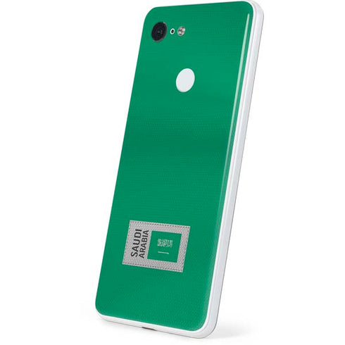 Saudi Arabia Soccer Flag Google Pixel 3 Skin
